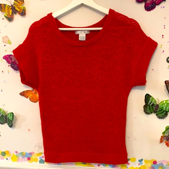 WD.NY Sweaters - ❤️WD-NY ❤️red knit tops❤️❤️🌺❣️❤️❤️🌺❣️